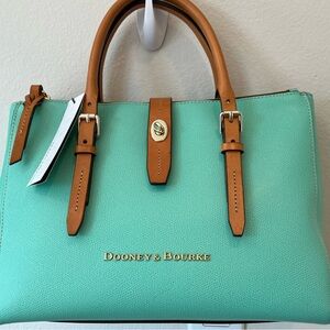 Dooney & Bourke Teal Satchel/Handbag